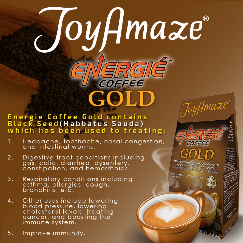 JoyAmaze Energie Gold Coffee